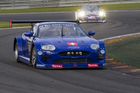 #80 Rolf Maritz – Emil Frey Racing – Jaguar XK Frey GT3 – Blancpain Endurance Series 2012