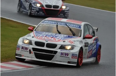 #11 Kristian Poulsen – Engstler Motorsport – BMW 320 TC (E90) – FIA World Touringcar Championship 2011