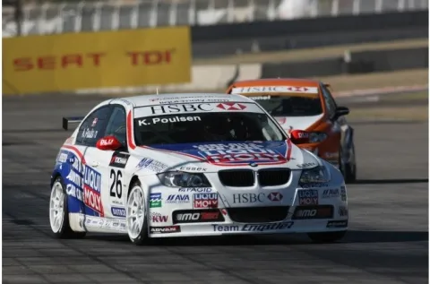 #26 Kristian Poulsen – Engstler Motorsport – BMW 320si (E90) – FIA World Touringcar Championship 2009
