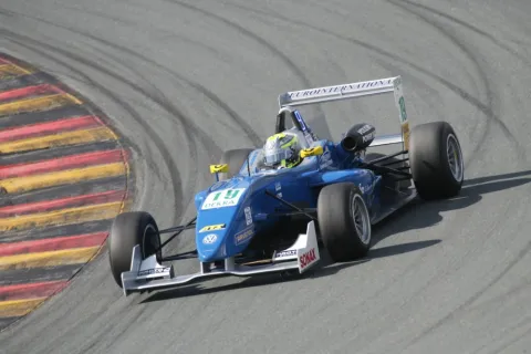 #19 Tom Blomqvist – EuroInternational – Dallara F308 - Volkswagen PE – German Formula-3-Cup 2012