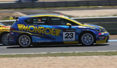#23 Pierre-Yves Corthals – Exagon Engineering – Seat Leon TFSI – FIA World Touringcar Championship 2008