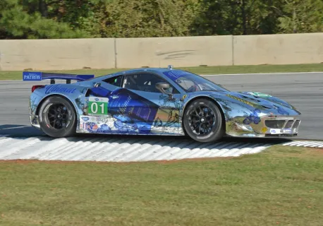 #01 Toni Vilander – Extreme Speed Motorsports – Ferrari 458 Italia GTC – American LeMans Series 2012