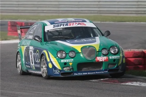 #3 Ermanno Dionisio – Ferlito Motors – Jaguar S‐Type R – Italian Superstars Championship 2009