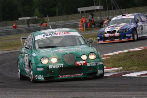 #2 Moreno Petrini – Ferlito Motors – Jaguar S‐Type R – Italian Superstars Championship 2009