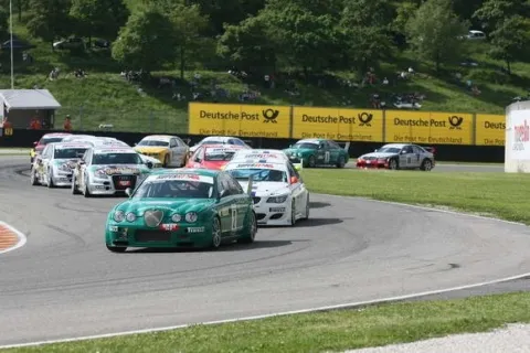 #2 Davide Rigon – Ferlito Motors – Jaguar S‐Type R – Italian Superstars Championship 2008