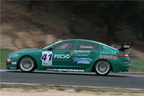 #40/41 Matteo Cressoni – Ferlito Motors – Jaguar XF SV8 – Italian Superstars Championship 2010