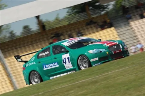 #41 Matteo Meneghello – Ferlito Motors – Jaguar XF SV8 – Italian Superstars Championship 2010
