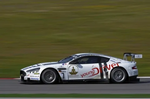 #7 Tomas Enge – Fischer Racing – Aston Martin DBR9 – FIA GT1 World Championship 2011