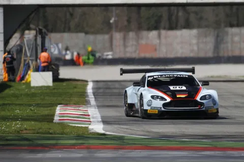 #80 Frederic Barth – Fischer Racing – Aston Martin Vantage GT3 V12 – Blancpain Endurance Series 2013