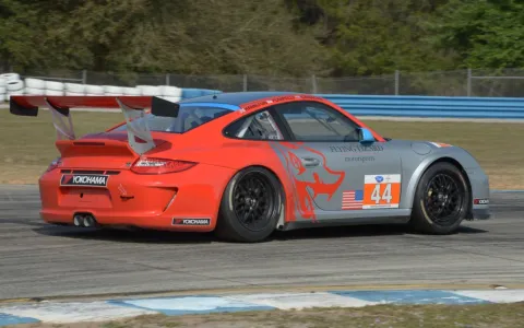 #44 Pierre Ehret – Flying Lizard Motorsports – Porsche 911 GT3 Cup (997-2010) – American LeMans Series 2013