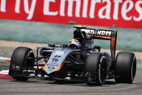 #11 Sergio Perez Mendoza – Force India – Force India VJM08 - Mercedes – FIA Formula 1 World Championship 2015