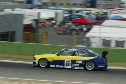 #11 Simone Galluzzo – Giraldi Tecnosport – BMW M5 (E39) – Italian Superstars Championship 2006