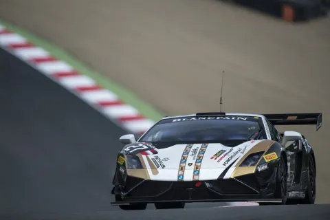 #27 Sascha Halek – Grasser Racing Team – Lamborghini Gallardo FL2 – Blancpain Sprint Series 2014