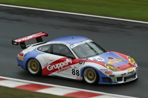 #88 Jonathan Cocker – Gruppe M Racing – Porsche 911 GT3-R (996) – LeMans Endurance Series (LMES) 2005