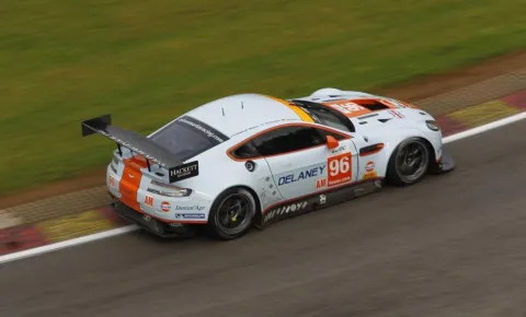 #96 Stuart Hall – Gulf Racing – Aston Martin V8 Vantage GT2 – FIA World Endurance Championship 2013