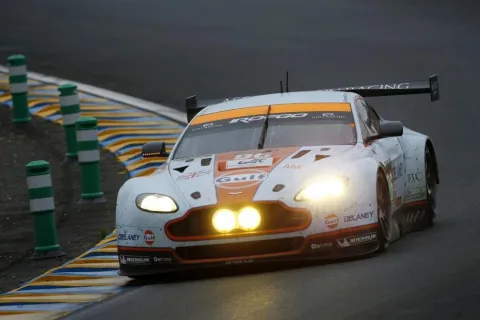 #96 Stuart Hall – Gulf Racing – Aston Martin V8 Vantage GT2 – 24h LeMans 2013