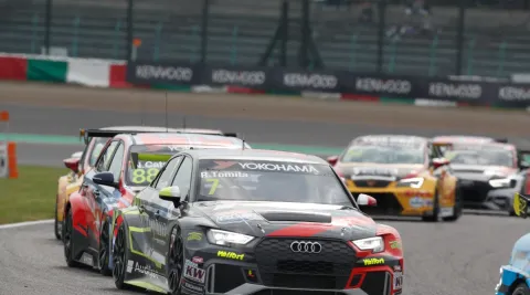 #7 Ryuichiro Tomita – Hitotsuyama Racing – Audi RS3 LMS TCR – FIA World Touringcar Cup 2019