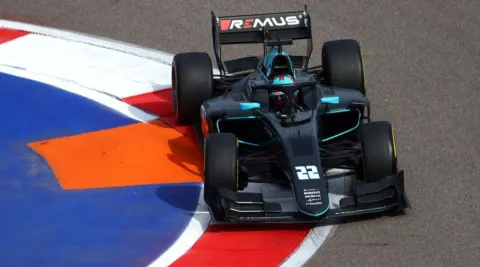 #22 Jake Hughes – HWA Racelab – Dallara F2 2018 - Mecachrome – FIA Formula 2 Championship 2021