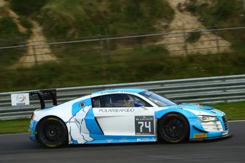 #74 Michael Markussen – ISR Racing – Audi R8 LMS ultra – Blancpain Sprint Series 2015