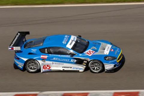 #65 Karl Wendlinger – Jetalliance Racing – Aston Martin DBR9 – LeMans Series (LMS) 2007