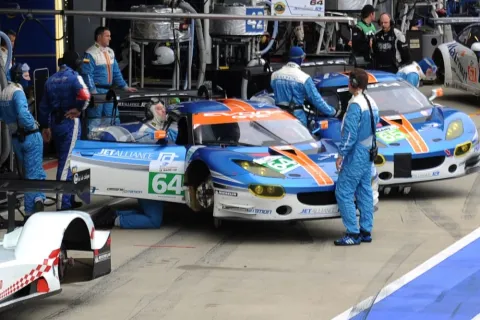 #64 Lukas Lichtner-Hoyer – Jetalliance Racing – Lotus Evora GTE – LeMans Series (LMS) 2011