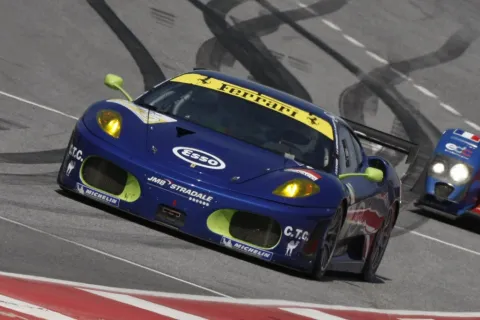 #99 John Hartshorne – JMB Racing – Ferrari F430 GT2 – LeMans Series (LMS) 2009