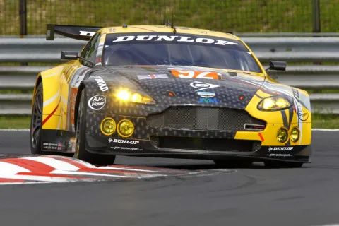 #92 Robert Bell – JMW Motorsport – Aston Martin V8 Vantage GT2 – LeMans Series (LMS) 2010