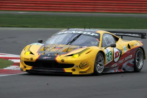 #66 Robert Bell – JMW Motorsport – Ferrari 458 Italia GTC – LeMans Series (LMS) 2011
