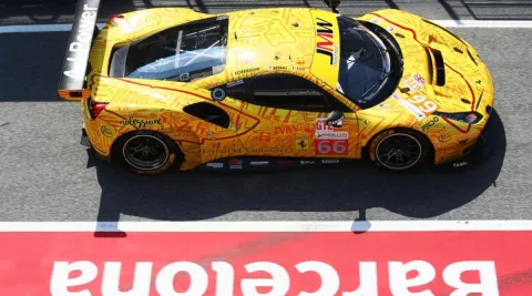#66 Jeff Segal – JMW Motorsport – Ferrari 488 GTE – European LeMans Series 2019