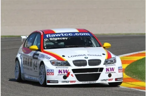 #64 David Sigacev – KK Motorsport – BMW 320 TC (E90) – FIA World Touringcar Championship 2011
