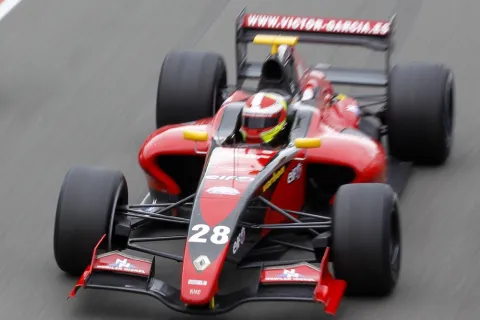 #28 Victor Garcia – KMP Racing – Dallara T08 - Renault – Formula Renault 3.5 World Series 2010
