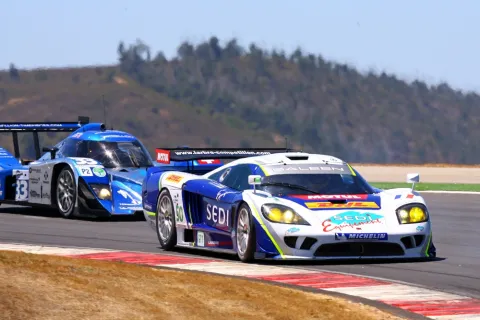 #50 Stephane Lemeret – Larbre Compétition – Saleen S7-R – LeMans Series (LMS) 2009