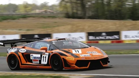 #11 David Mengesdorf – Leipert Motorsport – Lamborghini Gallardo LP600+ – FIA GT3 European Championship 2012