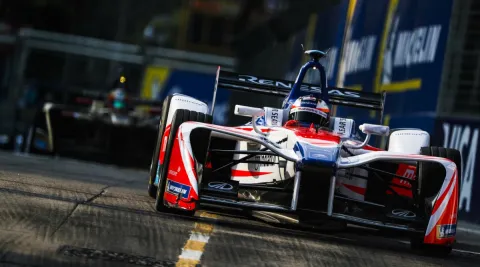 #19 Felix Rosenqvist – Mahindra Racing – Spark SRT 01E - Mahindra – FIA Formula E Championship 2017-2018