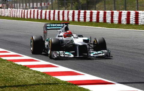 #7 Michael Schumacher – Mercedes GP – Mercedes F1 W03 – FIA Formula 1 World Championship 2012