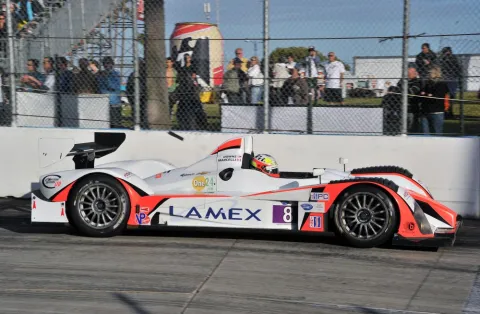 #8 Kyle Marcelli – Merchant Services Racing – Oreca FLM09 - Chevrolet – American LeMans Series 2012