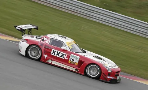 #36/22 Maximilian Mayer – MS Racing – Mercedes SLS AMG GT3 – ADAC GT Masters 2011