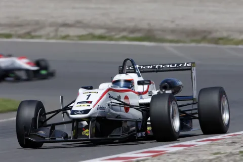 #1 Felix Rosenqvist – Mücke Motorsport – Dallara F312 - AMG Mercedes – Masters of Formula 3 2012