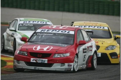 #15 James Thompson – N.Technology – Honda Accord Euro R (CL7) – FIA World Touringcar Championship 2008