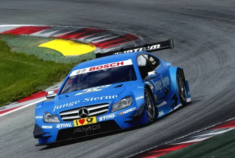 #23 Roberto Merhi – Persson Motorsport – Mercedes AMG C-Coupe – DTM (German Touringcar Masters) 2012