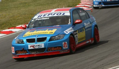 #60 Kristian Poulsen – Poulsen Motorsport – BMW 320si (E90) – FIA World Touringcar Championship 2008