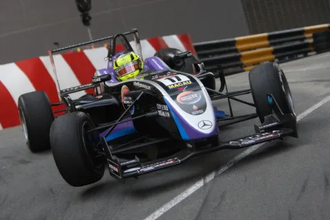 #17 Renger van der Zande – Räikkönen Robertson Racing – Dallara F308 - AMG Mercedes – Formula 3 Macau Grand Prix 2009