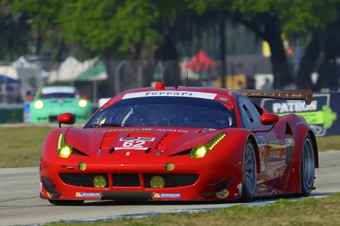 #62 Andrea Bertolini – Risi Competizione – Ferrari 458 Italia GTC – IMSA United SportsCar Championship 2015