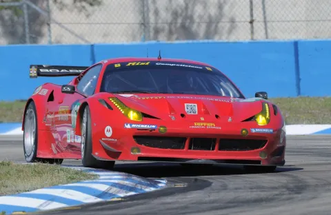 #062/62 Toni Vilander – Risi Competizione – Ferrari 458 Italia GTC – American LeMans Series 2011