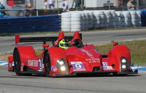 #9 Bruno Junqueira – Rocketsports Racing – Oreca FLM09 - Chevrolet – American LeMans Series 2012