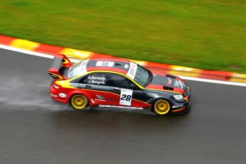 #28 Alessandro Garofano – Roma Racing Team – Mercedes C63 AMG (W204) – International Superstars Series 2012