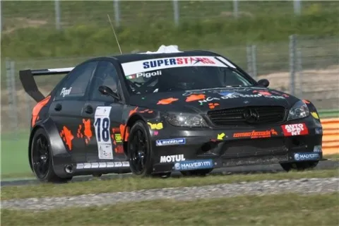#18 Massimo Pigoli – Romeo Ferraris – Mercedes C63 AMG (W204) – Italian Superstars Championship 2010