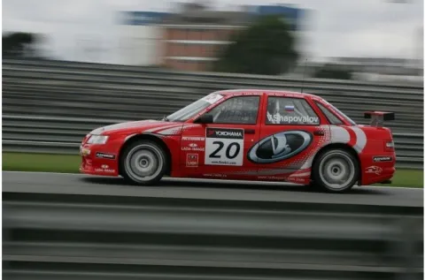 #20 Viktor Shapovalov – Russian Bears Motorsport – Lada 110 – FIA World Touringcar Championship 2009