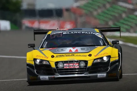 #25 Marc Rostan – Sainteloc Racing – Audi R8 LMS ultra – Blancpain Endurance Series 2014