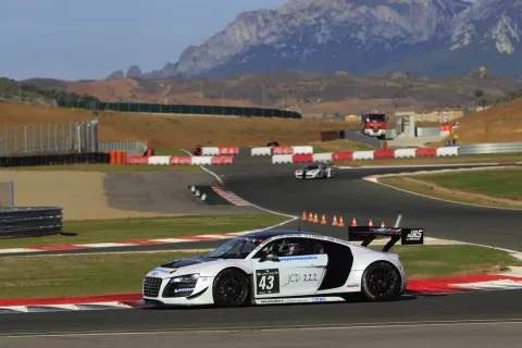 #43 Adrien Tambay – Sainteloc Racing – Audi R8 LMS ultra – Blancpain Endurance Series 2012